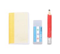 Dollhouse Stationery Set 10 Piece Miniature Pencil Eraser Notebook