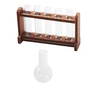 Dollhouse Test Tubes Set Dollhouse Decoration Accessories Decor Ornament With Graduate 51 x 14 x 31mm