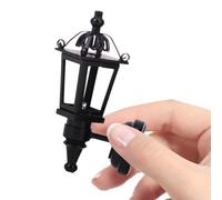 Dollhouse Wall Lights for Christmas Decoration 1/12 Scale Vintage Metal Miniature Wall Lamp with Battery Dollhouse Accessories for Christmas Decor Lights Lighting