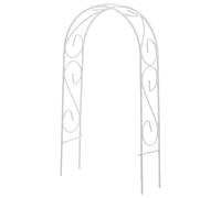 Dollhouse Wedding Arch White Garden Arch Iron Miniature Decor