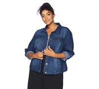 Dollhouse Women's Dark Plus Denim Jacket, 1x