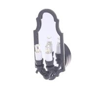 Dollhouses LED Wall Lamp Two Head Wall For 1/12 Scale Miniature Lighting For Elegant Home Garden Scene Decoration LED Dollhouses