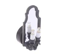 Dollhouses LED Wall Lamp Two Head Wall Lamp For 1/12 Scale Miniature Lighting For Elegant Home Garden Scene Decoration Dollhouses Accessories