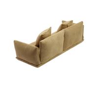 Dollhouses Loveseat Single Sofa Couch Love Bench Wooden Miniature Decors For Toy House Accessories Sofa Model For Dollhouses