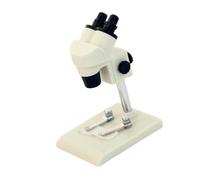 Dollhouses Microscope Miniature Model for Curiosity Little Scientists Gift White/Blue Photo Props Dollhouses