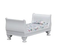 Dollhouses Miniature Single Bed 1/12 Scale Victorian Vintage Furniture Bed For 15cm Dolls Bedroom Scene Display Miniature Bedroom Furniture