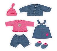Dolls clothing 16 to 18 inch, shoes, jacket, jeans dress, trousers, cap, accessory