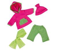 Dolls clothing 16 to 18 inch, Winter Set, Hoddie, Trousers, Scarf, Cap, Accessory