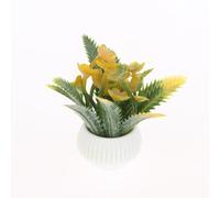 Dolls Home Accessories, 1/12 Potted Plants Simulation Model, Dollhouse Decorative Micro Landscape.