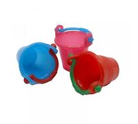 Dolls House 3 Children's Beach Buckets Summer Sand Castle Accessory