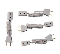Dolls House 4 Single Socket Extension Leads Miniature Lighting Spare Accessory