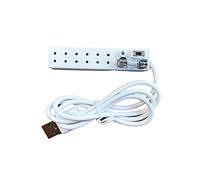 Dolls House 6 Socket USB Extension LED Light Lighting Accessory Spare Part 1:12