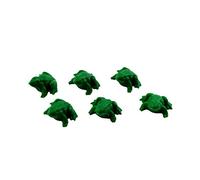 Dolls House Accessory 6 Frogs Miniature Animal Garden Pond Halloween