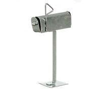 Dolls House Aluminium Mailbox Mail Post Box Miniature 1:12 Garden Accessory