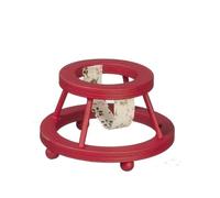 Dolls House Baby Walker Red Wooden Miniature Nursery Accessory 1:12 Scale