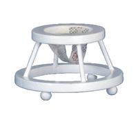 Dolls House Baby Walker White Wooden Miniature Nursery Accessory 1:12 Scale