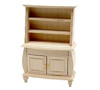 Dolls House Bare Wood Dresser Unfinished Cabinet Miniature Dining Room Furniture