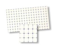 Dolls House Blue & White Diamond Tile Sheet Embossed 1:24 1/2in Scale Miniature