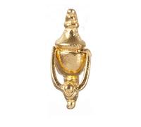 Melody Jane Dolls House Brass Knocker Miniature Metal Door Furniture DIY Accessory