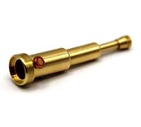 Dolls House Brass Pull Out Telescope Miniature Handheld Study Accessory 1:12