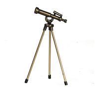 Dolls House Bronze Telescope with Gold Legs Miniature Yard 1:12 Garden Accessory