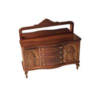 Dolls House Buffet Sideboard Walnut Victorian Dining Room Furniture 1:12 Scale