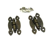 Dolls House Butterfly Hinge & Pins Lift off 1:12 Scale Hardware Miniature Lge