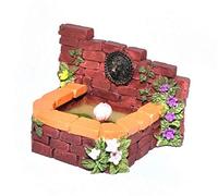 Dolls House Decorative Brick Garden Fountain Pond Miniature 1:12 Scale Accessory