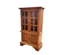 Dolls House Dresser Cabinet Light Oak Hutch Miniature Furniture 1:12 Scale Wood