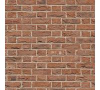 Dolls House Embossed Wethered Brick Flemish Bond Exterior DIY Card Sheet