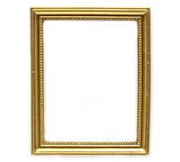 Dolls House Empty Gold Picture Painting Frame Miniature Accessory 1:12 Scale