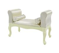 Dolls House French Style Cream Long John Window Seat Miniature Bedroom Furniture