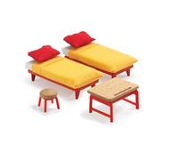 Dolls House Furniture - Children's Bedroom Set By Djeco