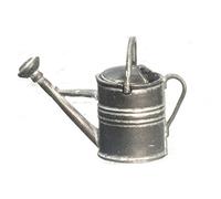 Dolls House Galvanised Metal Watering Can Miniature Garden Accessory
