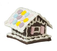 Dolls House Gingerbread House Christmas Dining Room Accessory