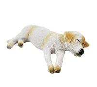 Dolls House Golden Labrador Sleeping Lying Down Dog Miniature 1:12 Accessory