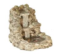 Dolls House Grey Waterfall with Pond Miniature Garden Accessory 1:12 Scale