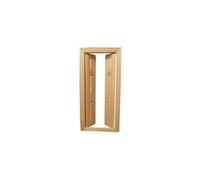 Dolls House Internal Double Wooden Door & Frame Tumdee 1:12 Scale 641