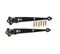 Dolls House Large Black T Hinges Miniature DIY Fittings Hardware1:12 Scale