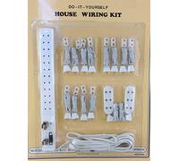 Dolls House Lighting Socket Power Strip Lighting Kit 15 Piece Wiring Set