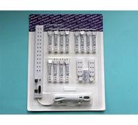 Dolls House Lighting Socket Power Strip Lighting Kit 15 Piece Wiring Set, Yorkshire Miniatures