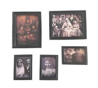Dolls House Macabre Picture Collection Spooky Gothic Halloween Family Portraits