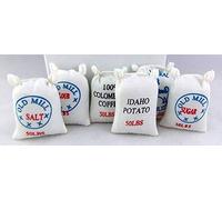 Dolls House Miniature Farm Shop Accessory Set of 6 Food Supply Sacks 2265
