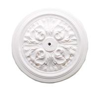 Dolls House Ornate Victorian Ceramic Ceiling Rose 1:12 Miniature Light Accessory