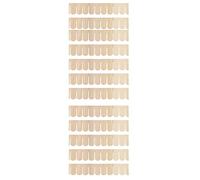 Dolls House Pack of 12 Miniature Wooden Fish Scale Shingle Strips Roofing Tiles