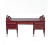 Dolls House Partners Desk George Washington Design JBM Mahogany Office Furniture