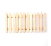Dolls House Picket Fence Unfinished Bare Wood Panel Miniature Garden Accessory