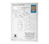 Dolls House Plans Build Your Own 1:12 Georgian Mansion with Hinged Roof