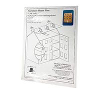 Dolls House Plans Build Your Own 1:12 Victorian Mansion with Hinged Roof