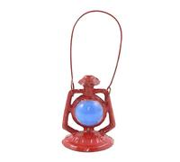 Dolls House Red Oil Lamp Lantern Miniature Ornamental Accessory 1:12 Scale